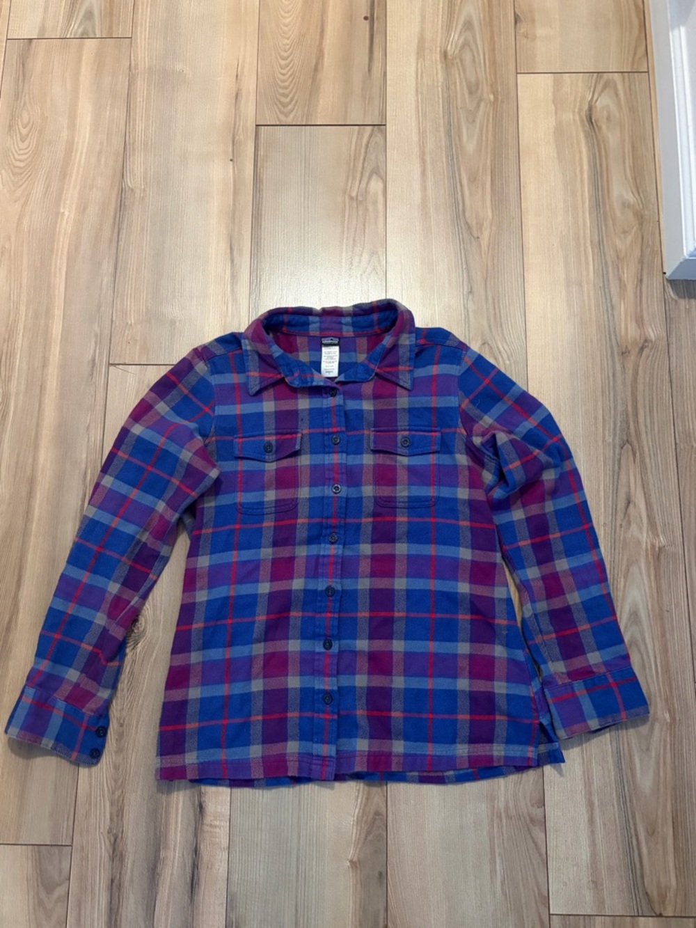 Patagonia Long-Sleeved Fjord Flannel Shirt